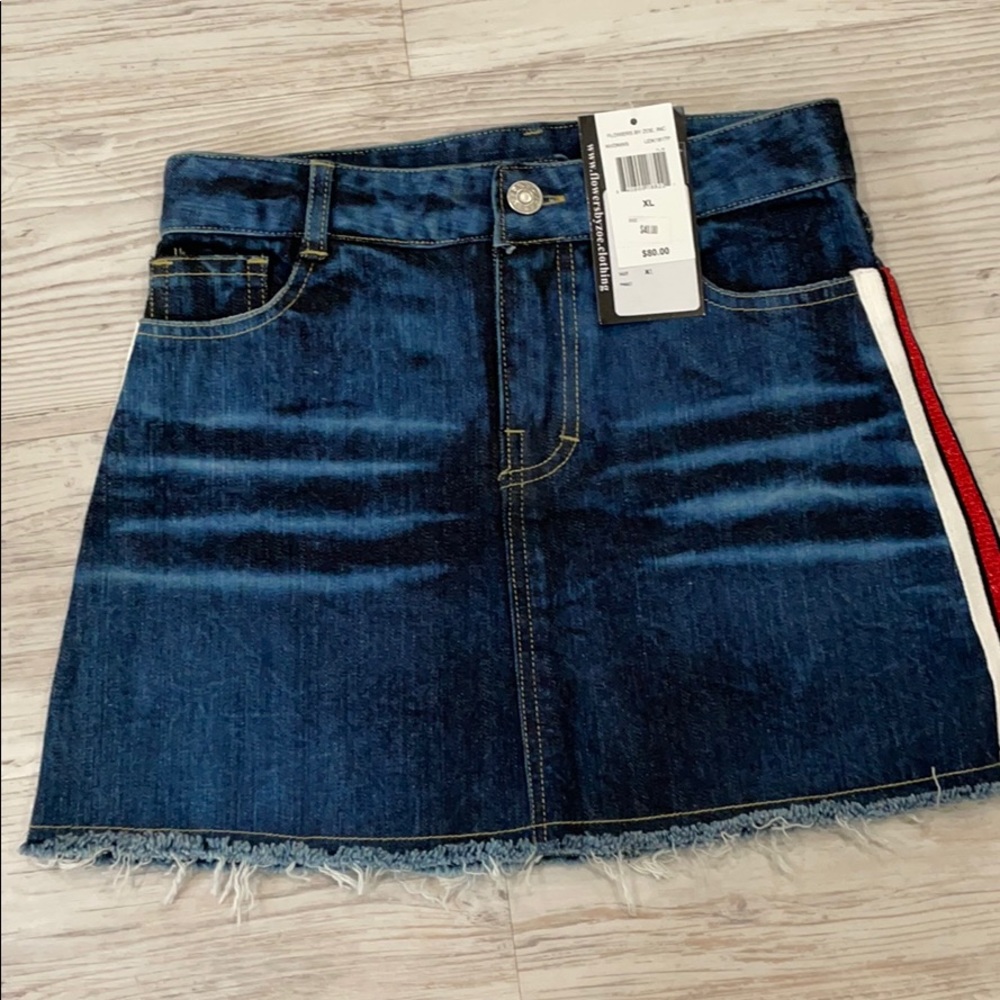 Girls Denim Skirt